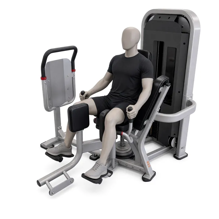 Hip adduction machine